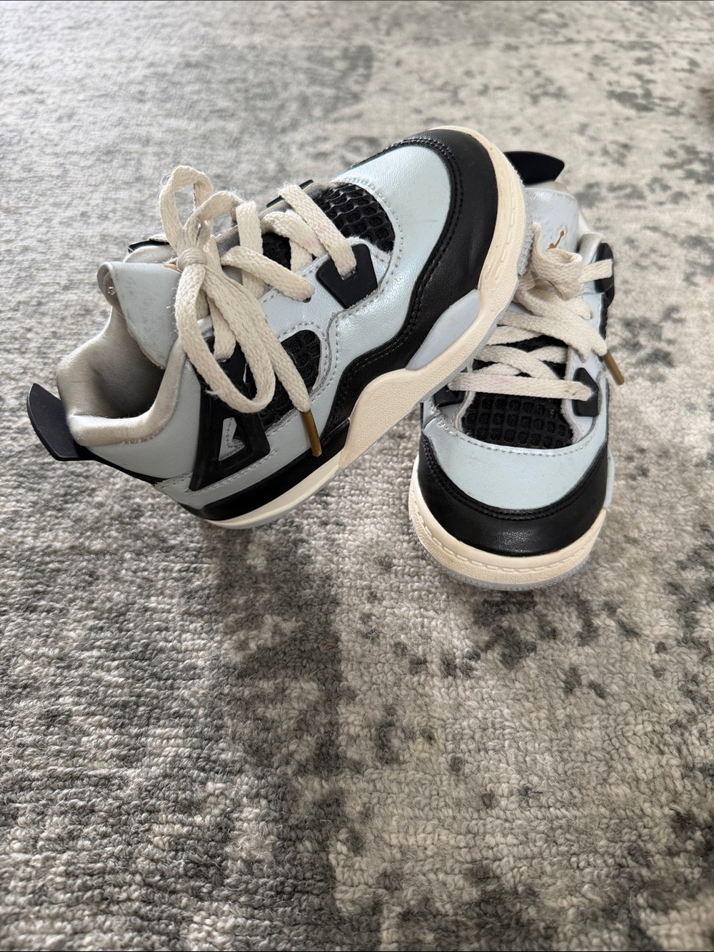 Nike Jordan toddler size 8 - silver black